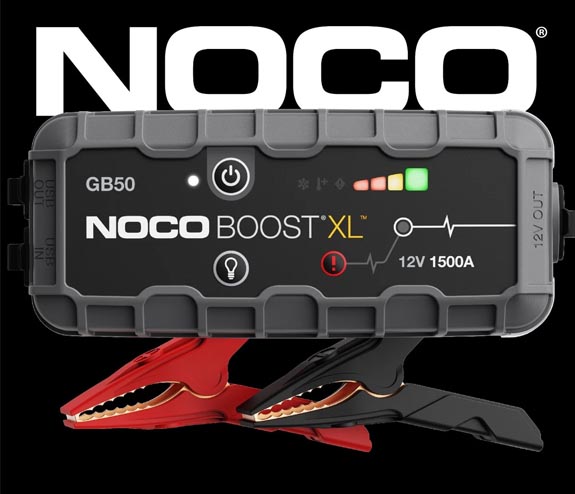 NOCO - JUMPSTARTERS e CARREGADORES BATERIA