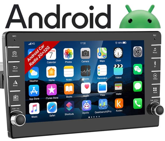 NOVO RADIO TOUCH ANDROID 1 DIN 9"