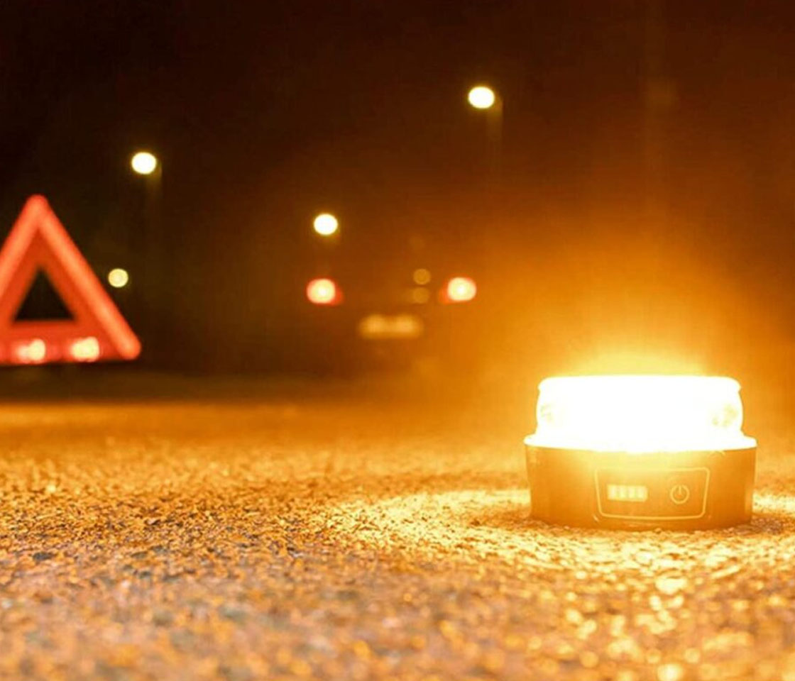 LUZ LED EMERGÊNCIA V16 HOMOLOGADA DGT