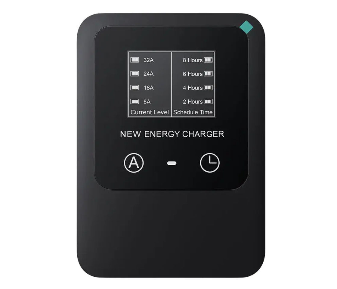CARREGADOR CARRO ELÉTRICO / ESTAÇÃO CARGA 32A / 7KW / 10 M / LCD / TIPO 2 / SEM FICHA