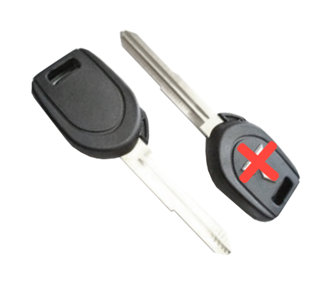 CARCAÇA CHAVE PARA MITSUBISHI SEM CHIP LAMINA 10 ESQUERDA