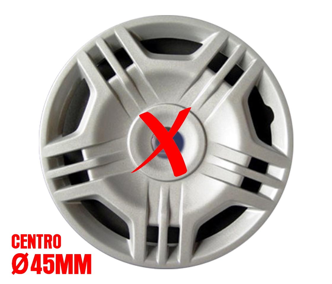 TAMPÕES JANTES PARA FIAT PUNTO MOTION 713-14 FARAD