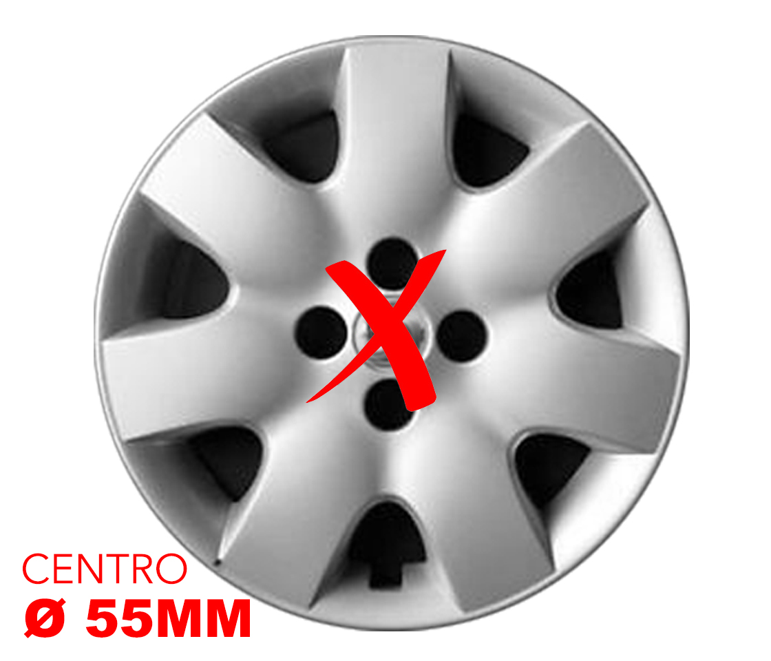 TAMPÕES JANTES PARA NISSAN MICRA 436L-15NS FARAD