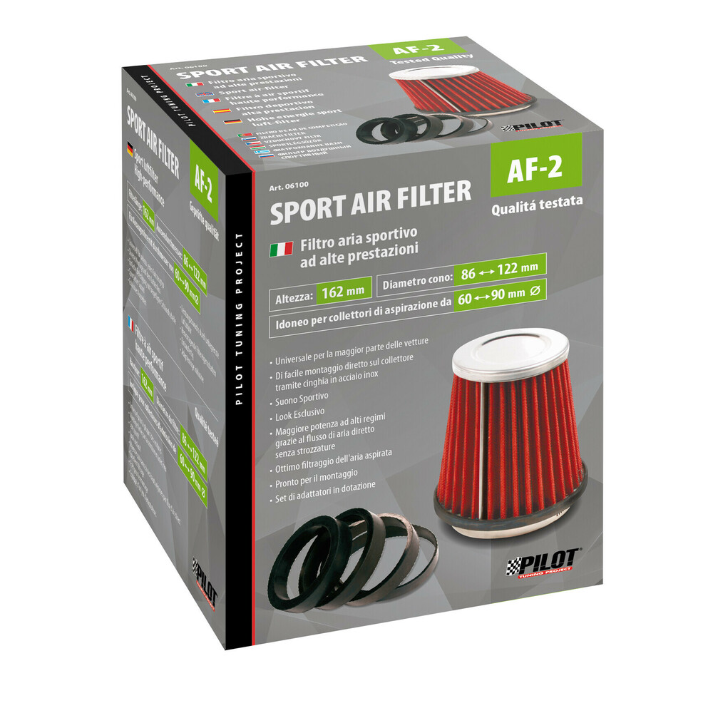 FILTRO AR UNIVERSAL CÓNICO 60>90MM LAMPA