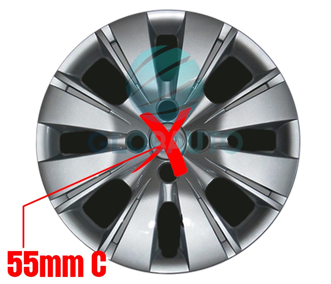 TAMPÕES JANTES PARA TOYOTA YARIS 11» 805-15TO FARAD