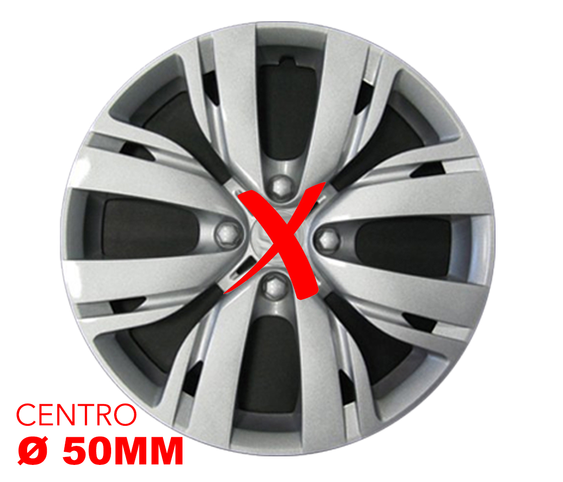 TAMPÕES JANTES PARA PEUGEOT 208 2012» 807-15 FARAD