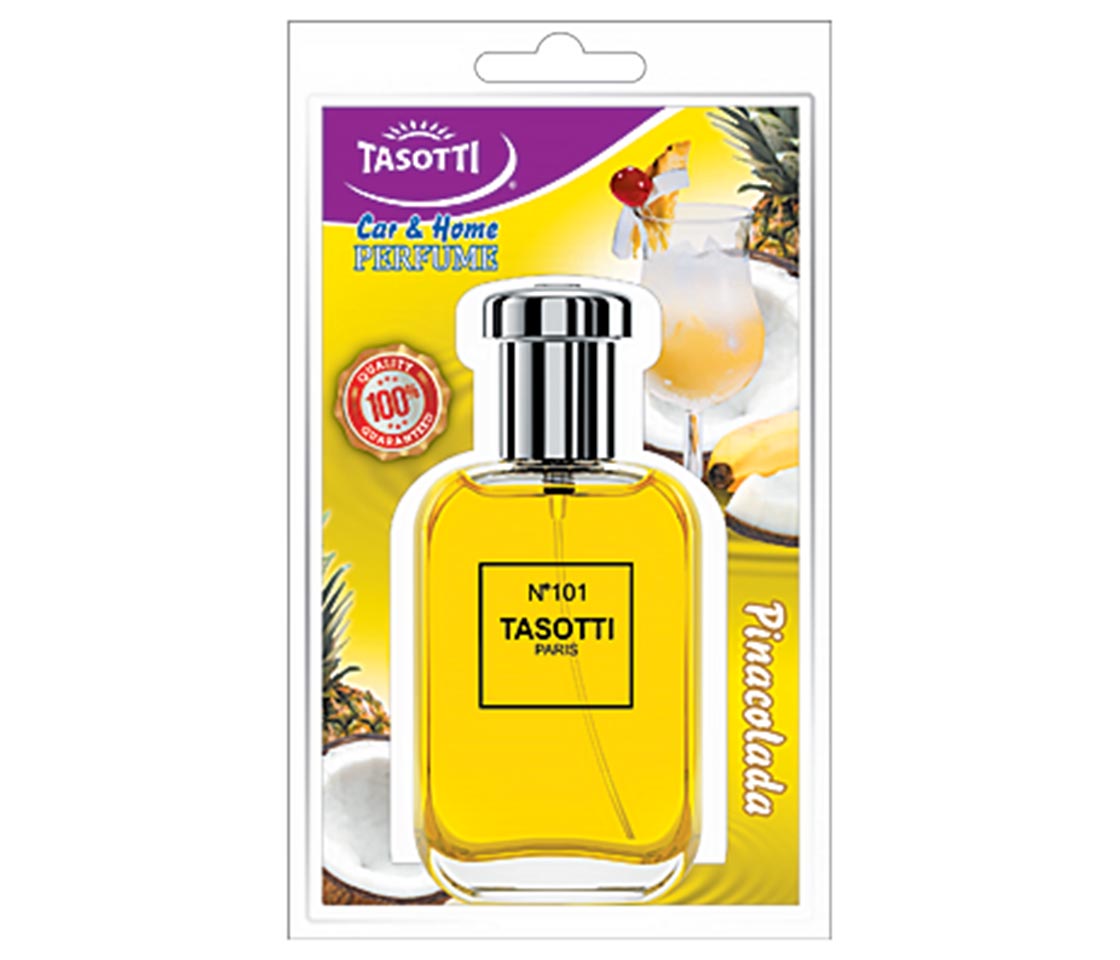 AMBIENTADOR TASOTTI SPRAY N101 PINACOLADA PARA CARRO & CASA