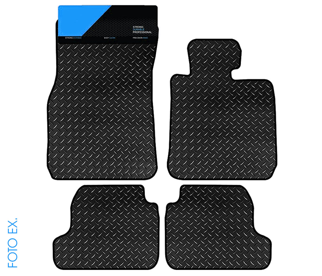 TAPETES CARRO ORIGINAIS BORRACHA 3LUG UNI