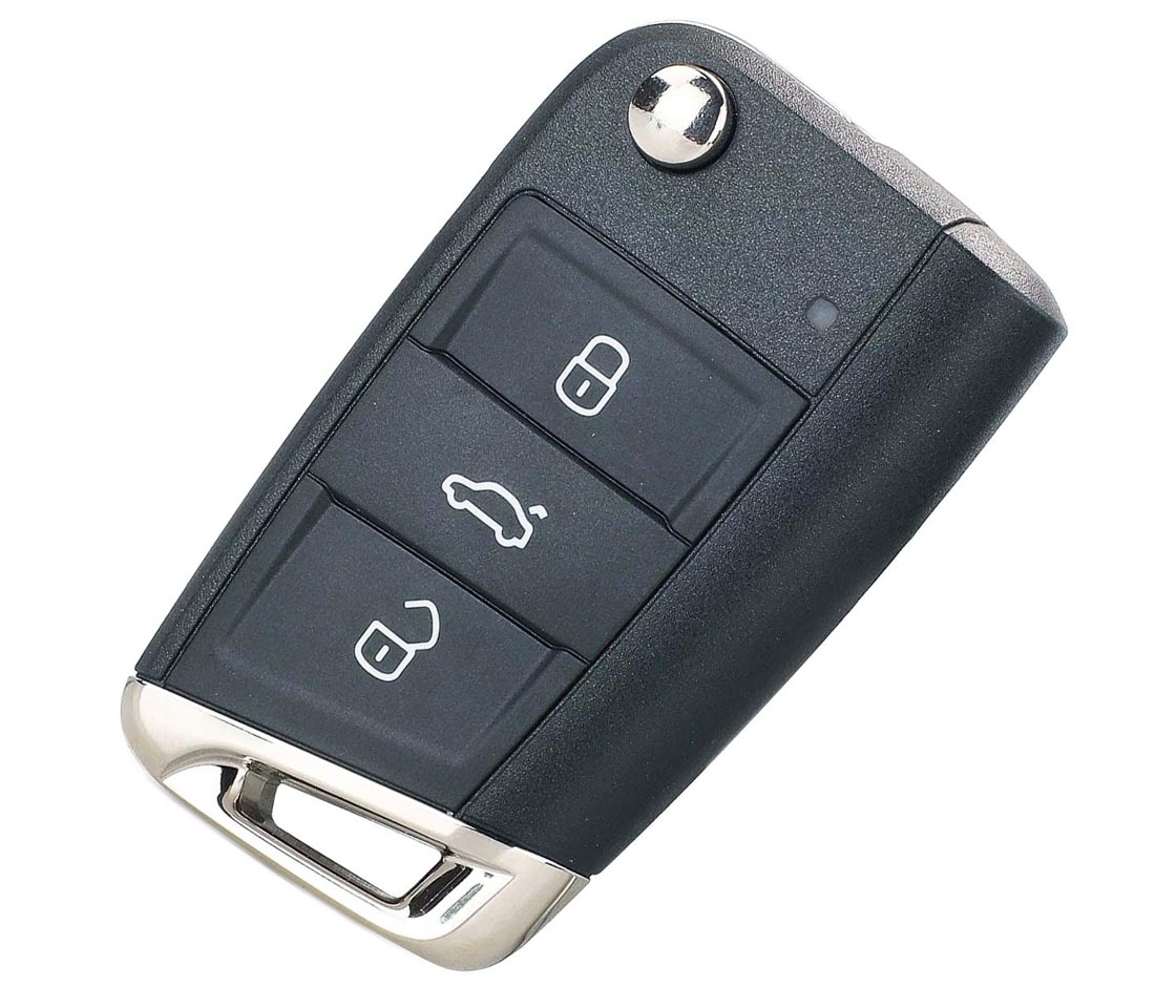 CARCAÇA CHAVE PARA VW 3 BOTÕES