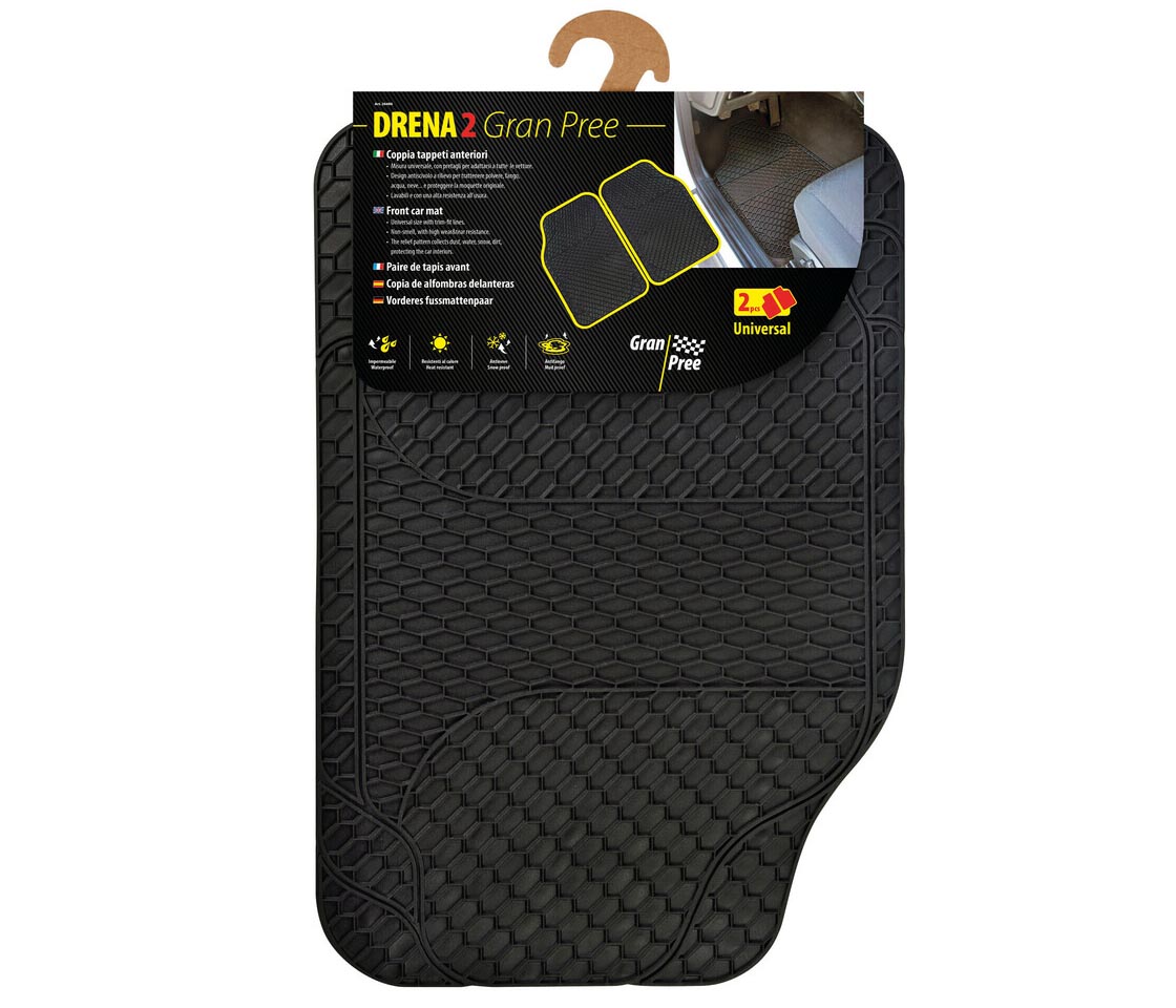 TAPETES BORRACHA UNIVERSAIS DRENA 2 GRAN PREE LAMPA 26486 JG2