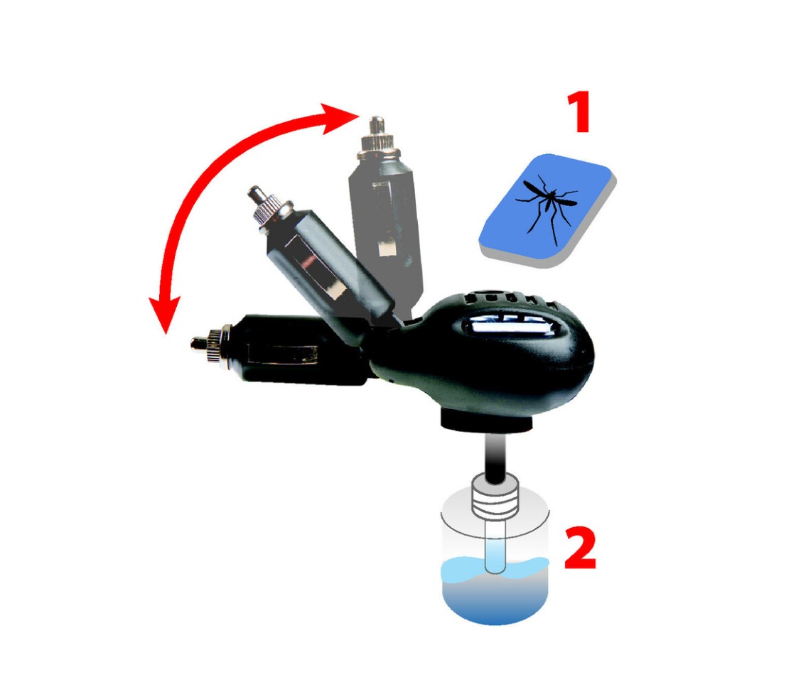 DIFUSOR ANTI MOSQUITOS LIGAÇÃO ISQUEIRO 12/24V LAMPA 39030