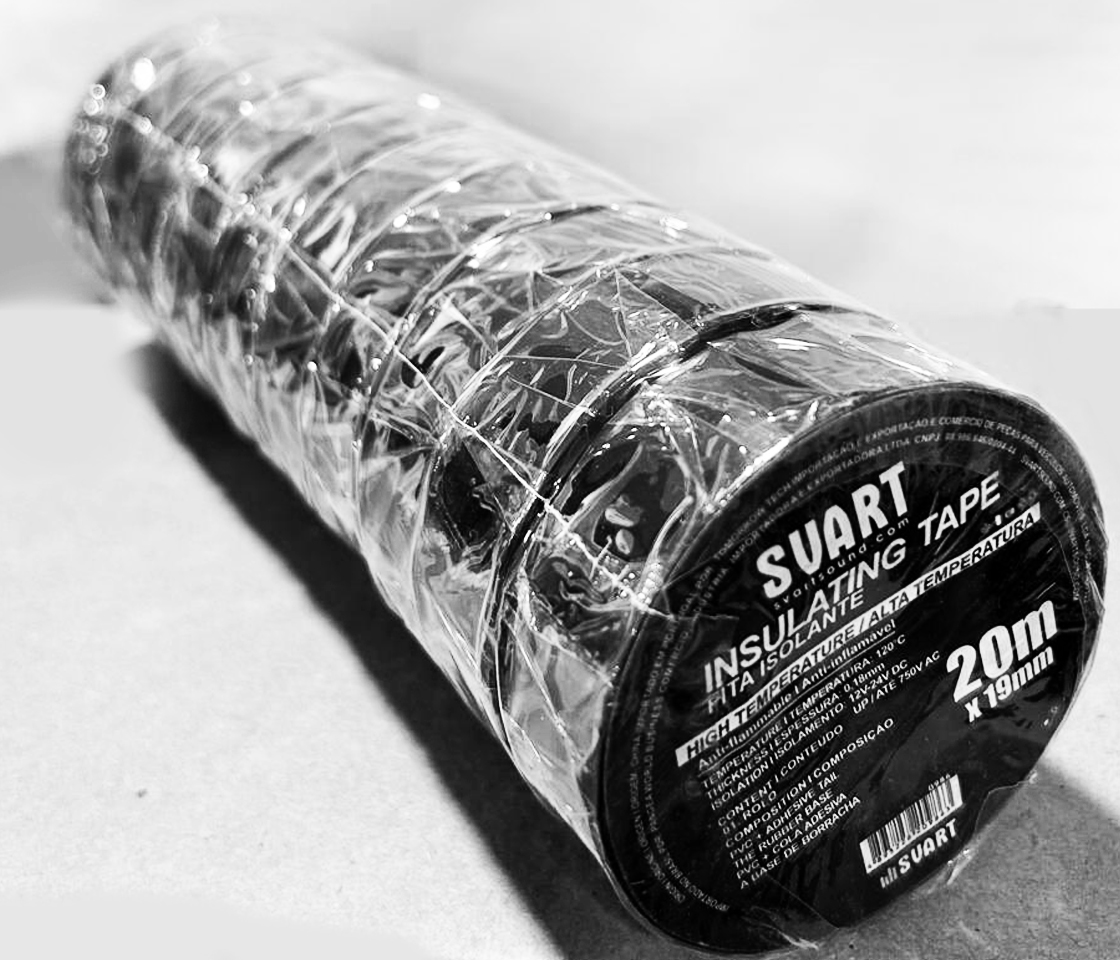 FITA COLA ISOLADORA ALTA TEMPERATURA 20Mx19MM