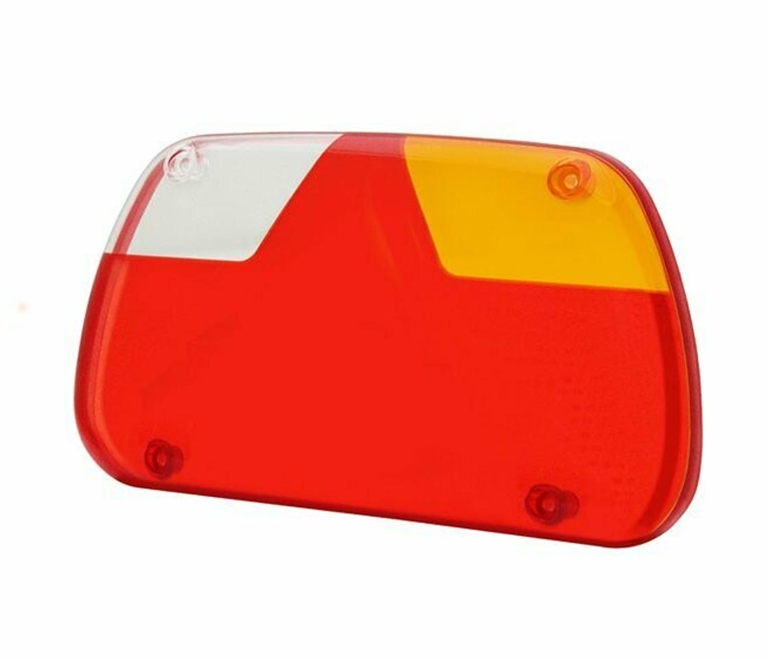 VIDRO FAROLIM DIREITO COM REFLECTOR TRIANGULAR SIM 31490100210