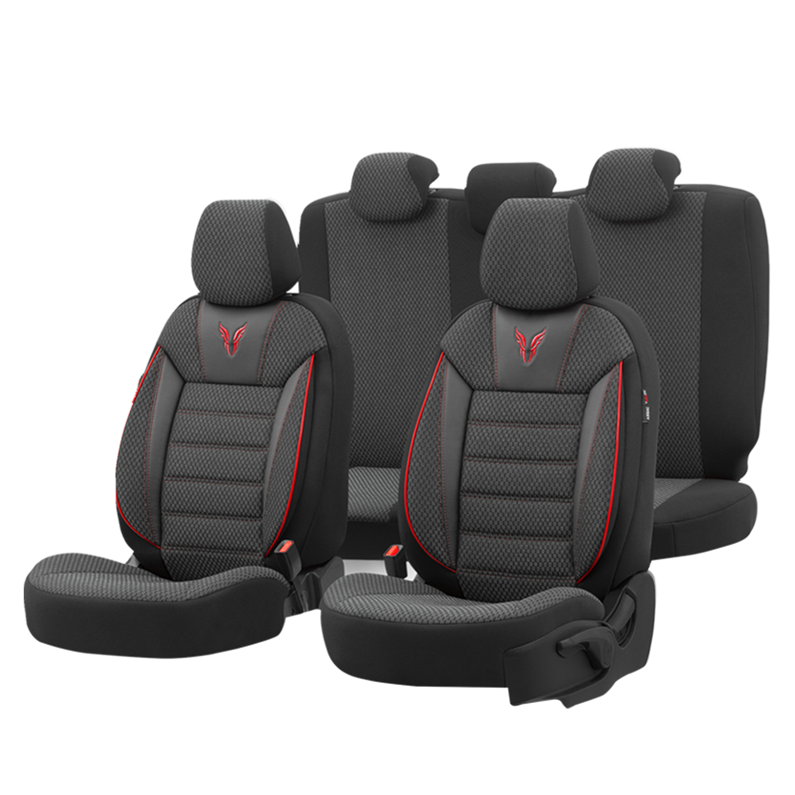 CAPAS DE BANCO PARA CARROS 5 LUGARES PRETAS TORO DESIGN