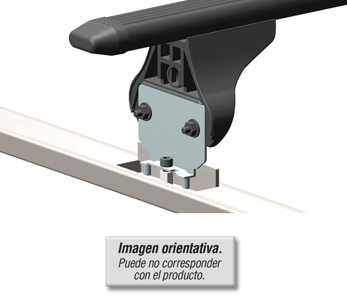 KIT SUPORTE FIXAÇÃO BARRAS TECK FIX 404