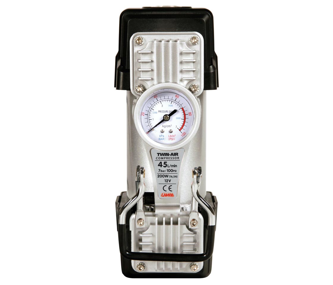 COMPRESSOR DE AR TWIN AIR 12V 200W 45L/m LAMPA