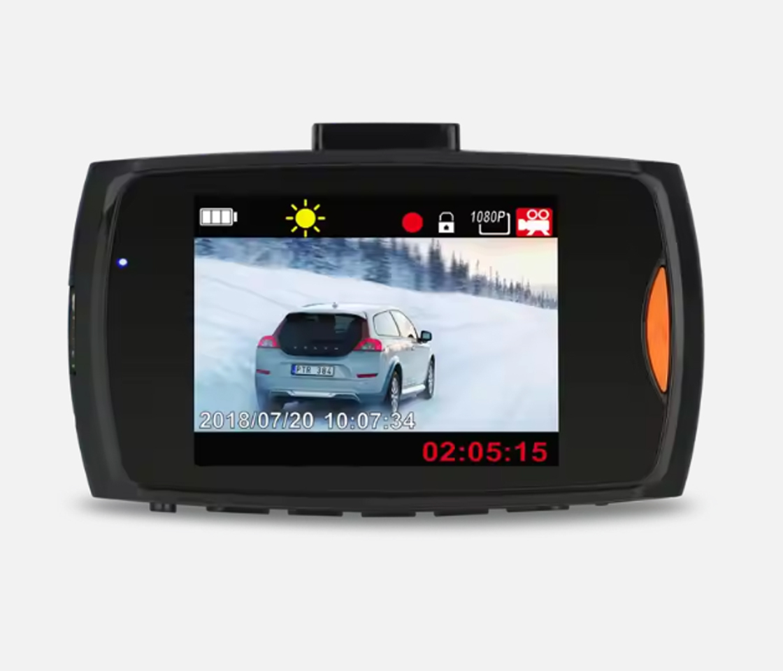 CAMARA TABLIER / DASH CAM FRONTAL LCD TFT 2.4   