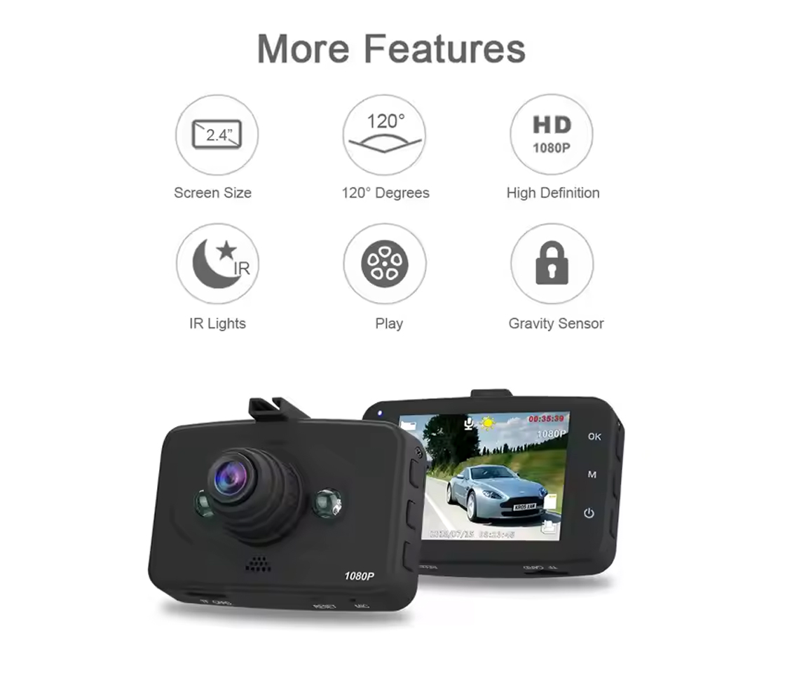 CAMARA TABLIER / DASH CAM FRONTAL 2.4