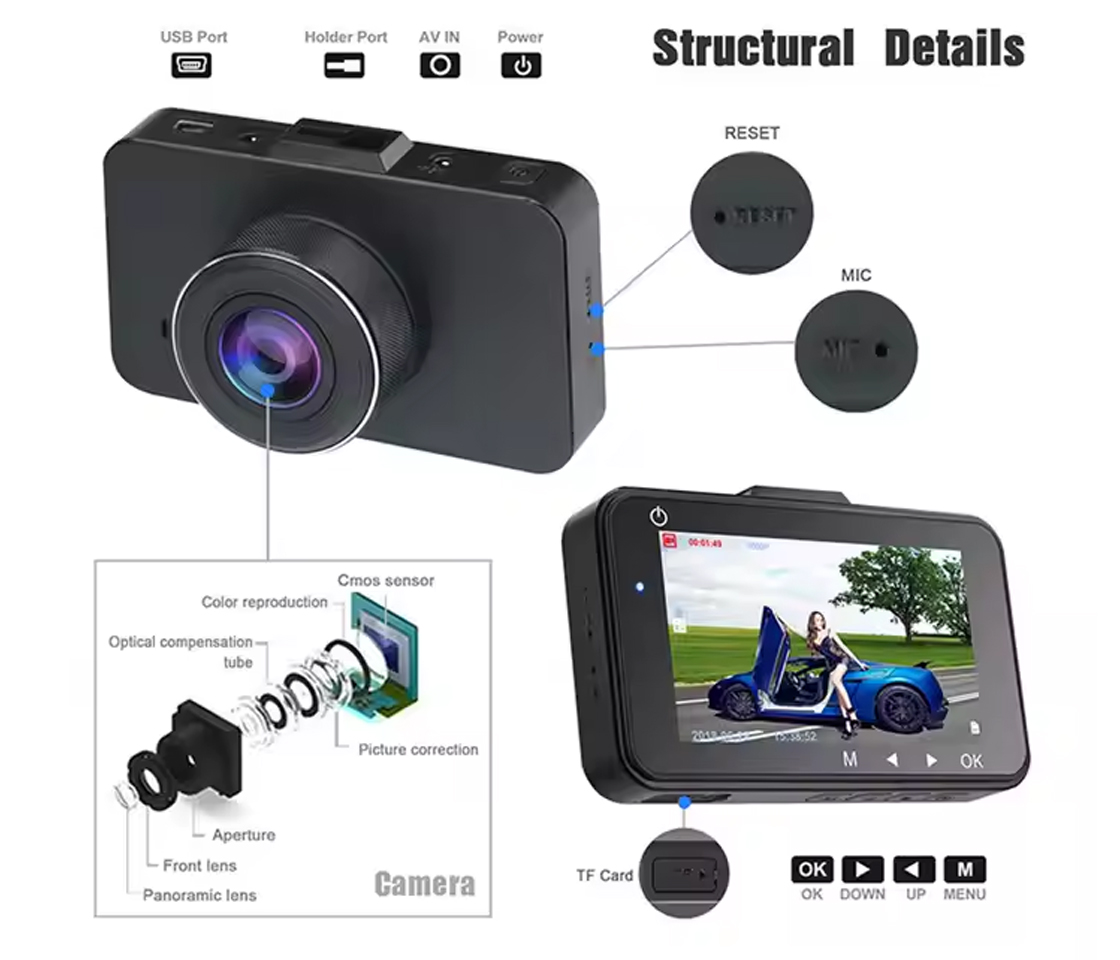 CAMARA TABLIER / DASH CAM FRONTAL 3