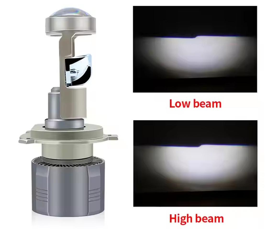 LAMPADA LED  H4 MEGA LED 6000k 85W 10200LMN 9>36V