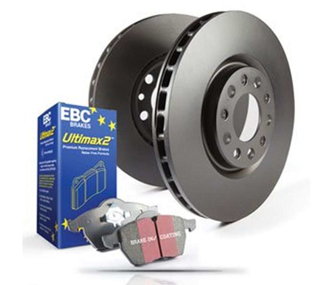 KIT CALÇOS TRAVÃO + DISCOS TRAVÃO EBC BRAKES DP517/2+D053          PDKF1764