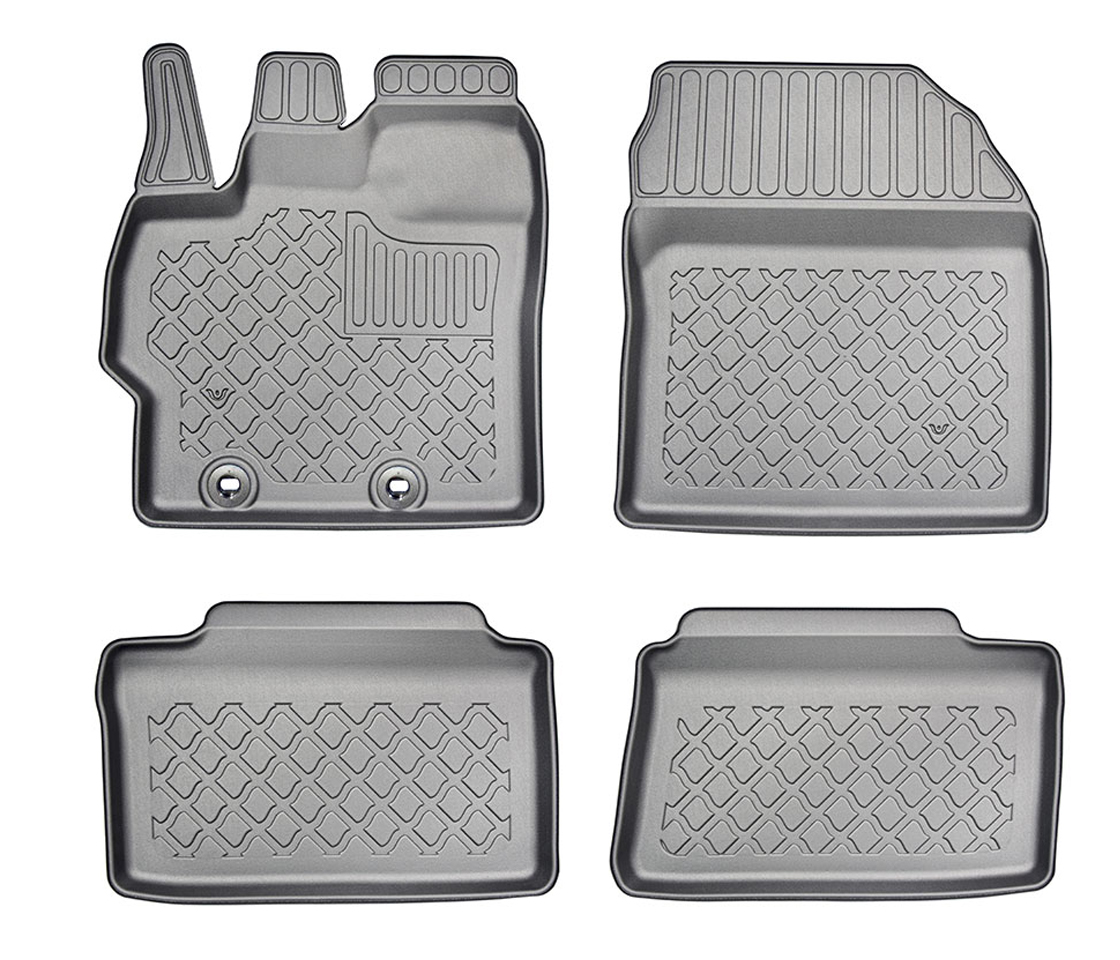 TAPETES 3D REBORDO ALTO MAZDA 2 HYBRID / TOYOTA YARIS 20»