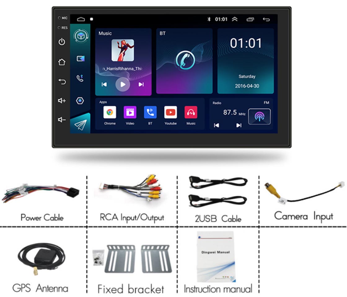 AUTO RÁDIO ANDROID 7