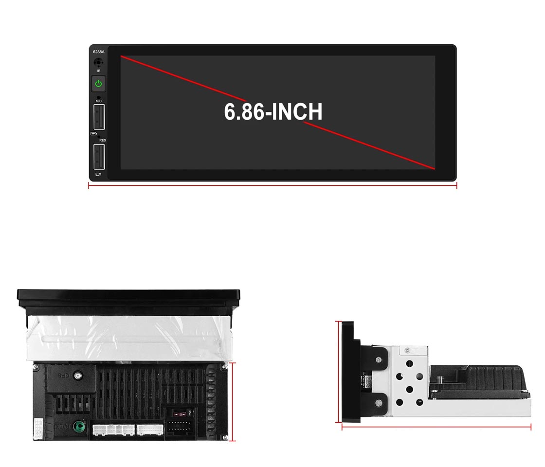 AUTO RÁDIO ANDROID 6.8