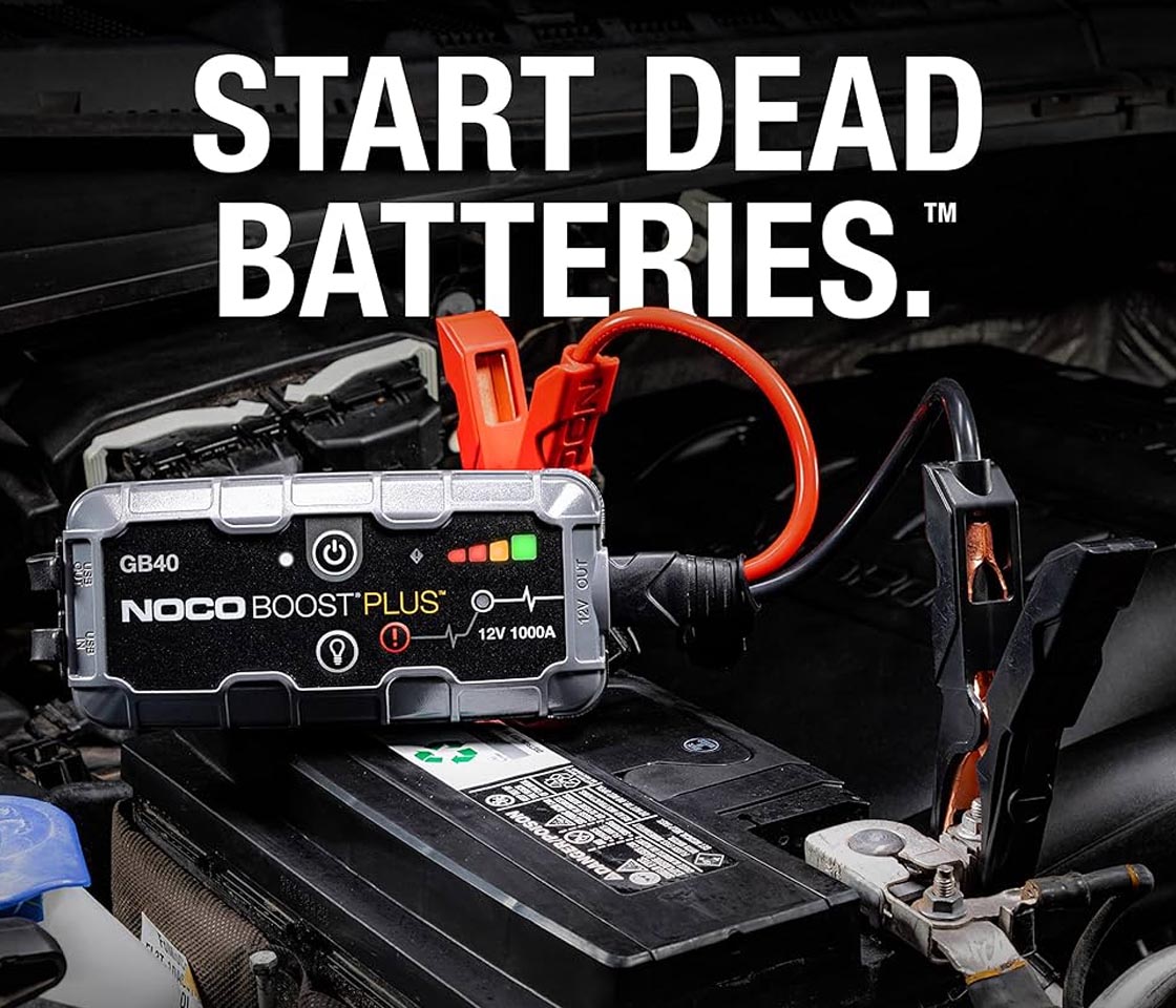 JUMPSTARTER / BOOSTER de ARRANQUE 1000A 12V NOCO PLUS LITHIUM GB40