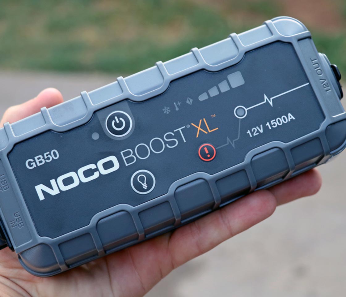 JUMPSTARTER / BOOSTER de ARRANQUE 1500A 12V NOCO PLUS XL LITHIUM GB50