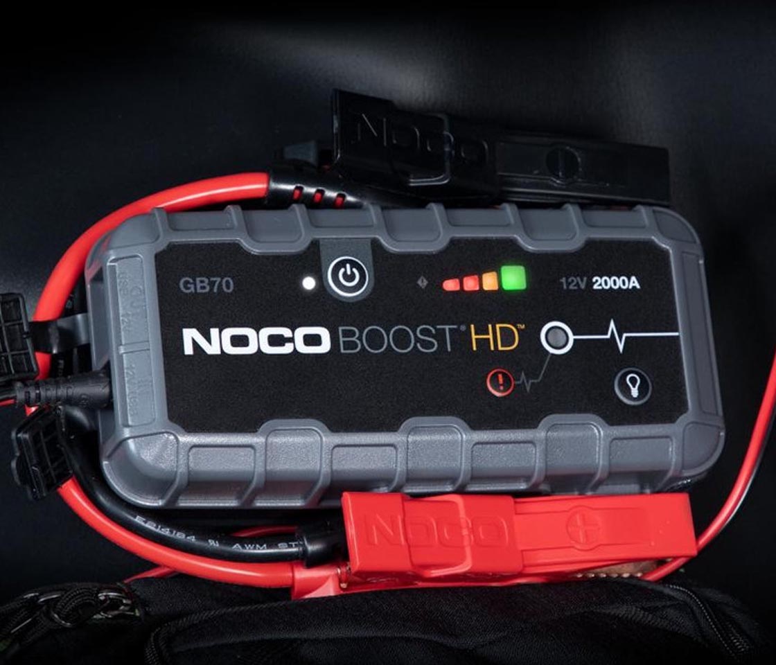 JUMPSTARTER / BOOSTER de ARRANQUE 2000A 12V NOCO HD LITHIUM GB70