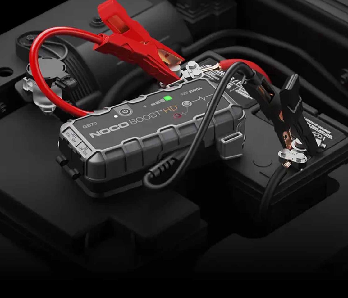JUMPSTARTER / BOOSTER de ARRANQUE 2000A 12V NOCO HD LITHIUM GB70
