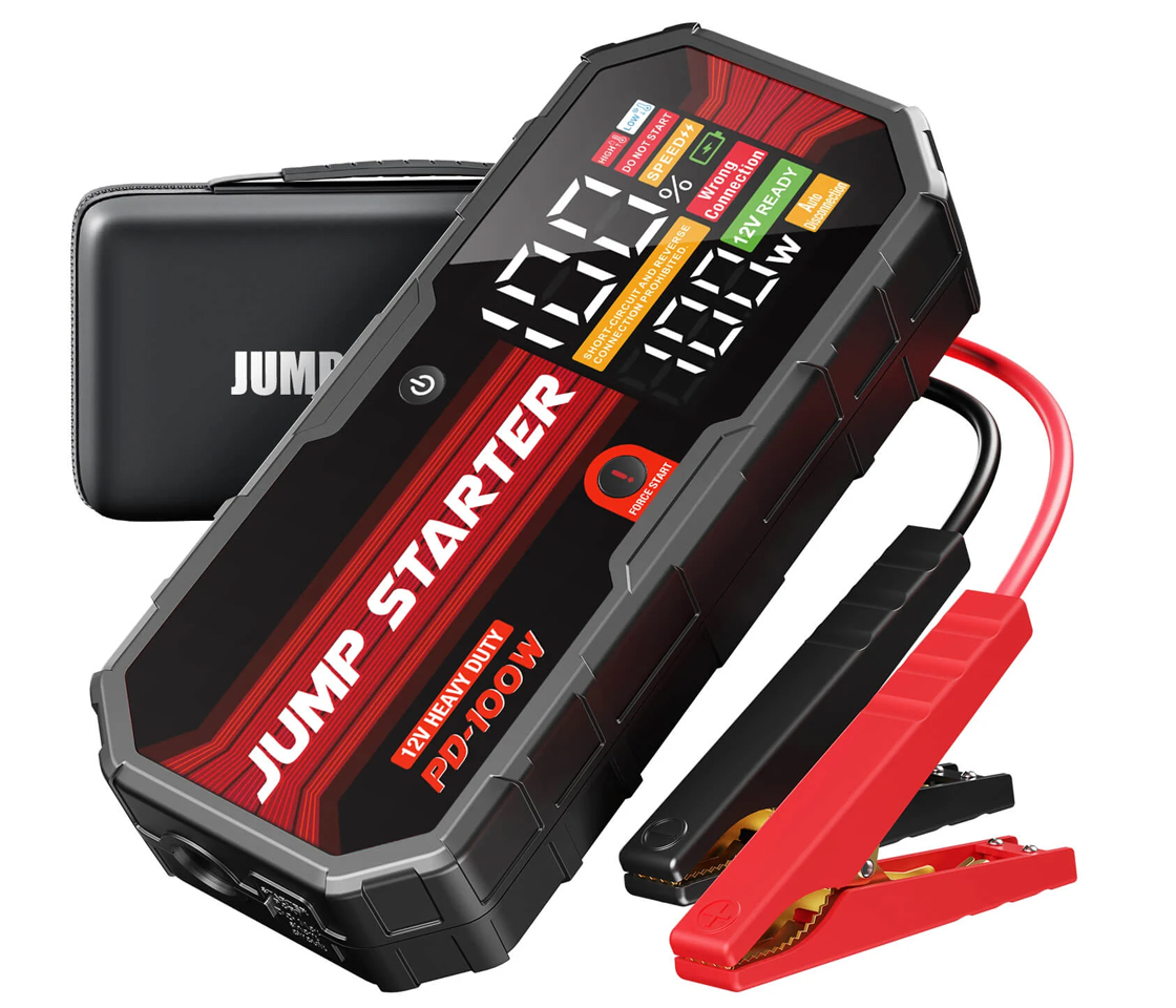 BOOSTER / JUMPSTARTER de ARRANQUE 5000A 12V JFEGWO F40-10200PRO