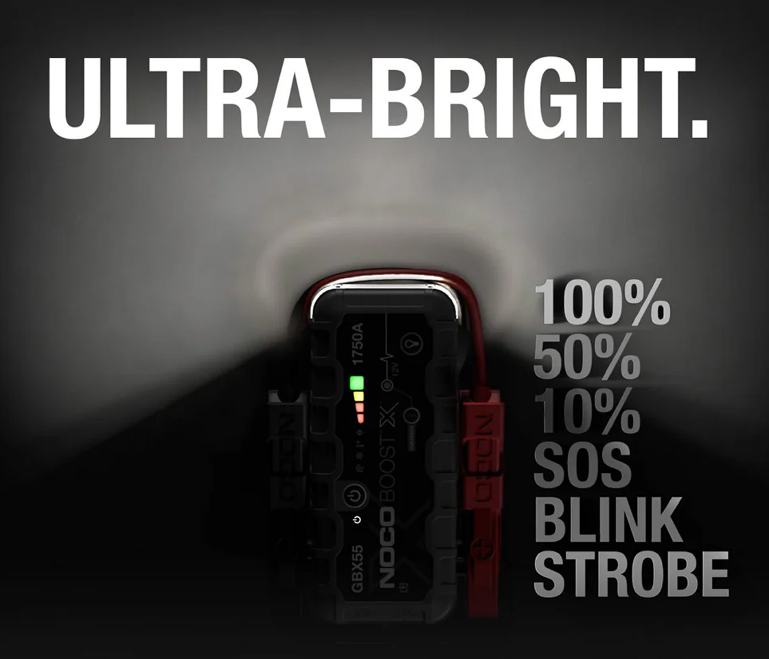 BOOSTER / JUMPSTARTER de ARRANQUE 1750A 12V NOCO BOOST X GBX55