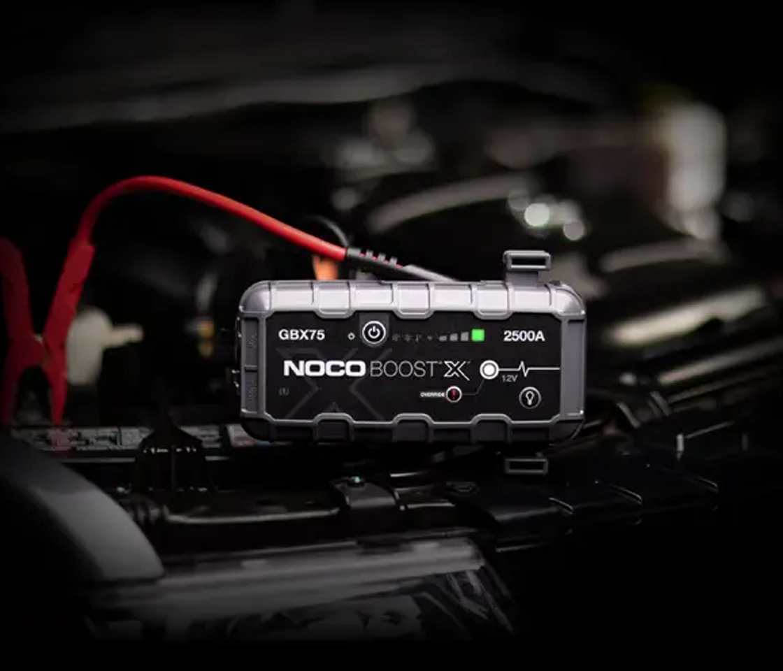 BOOSTER / JUMPSTARTER de ARRANQUE 2500A 12V NOCO BOOST X GBX75