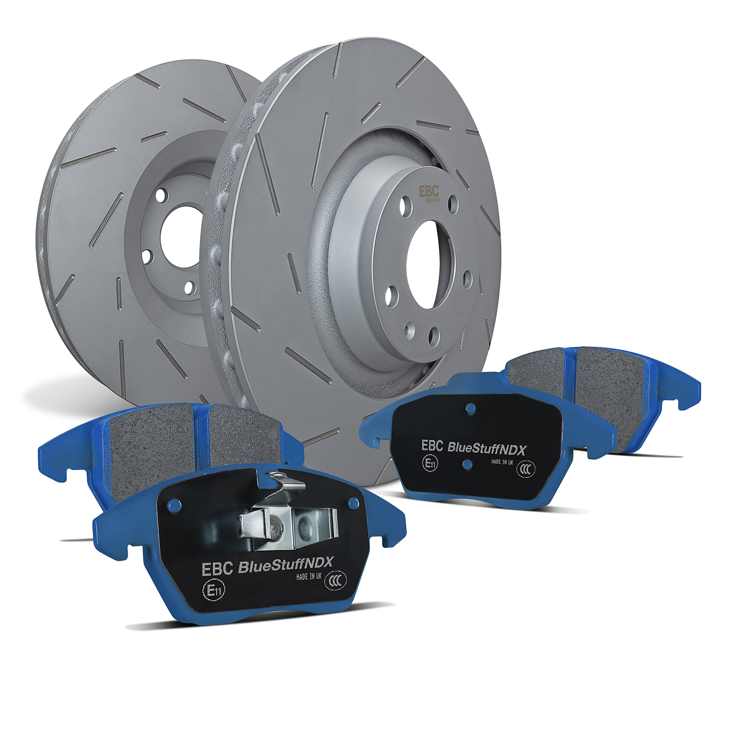 KIT CALÇOS TRAVÃO + DISCOS TRAVÃO EBC BRAKES DP5680NDX+USR816     PD09KR511