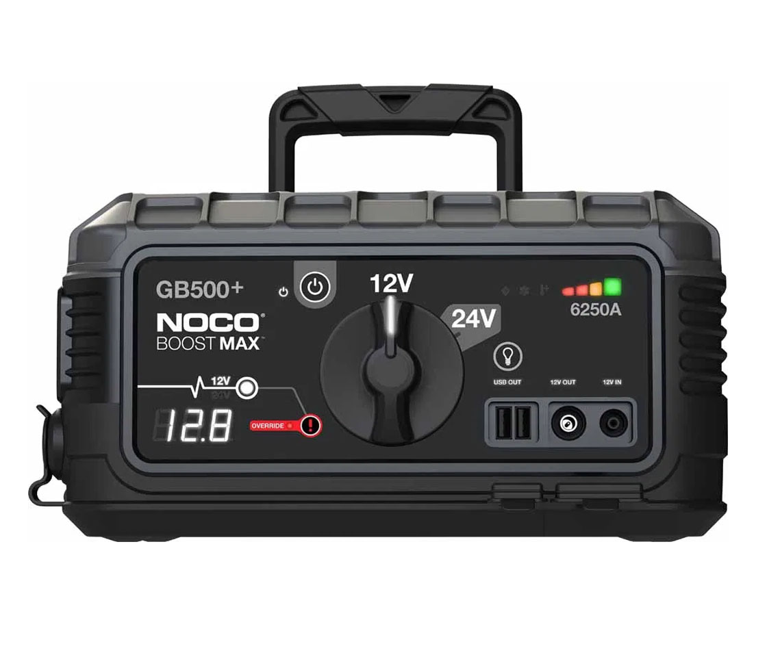 BOOSTER / JUMPSTARTER de ARRANQUE 6250A 12/24V NOCO BOOST MAX GB500