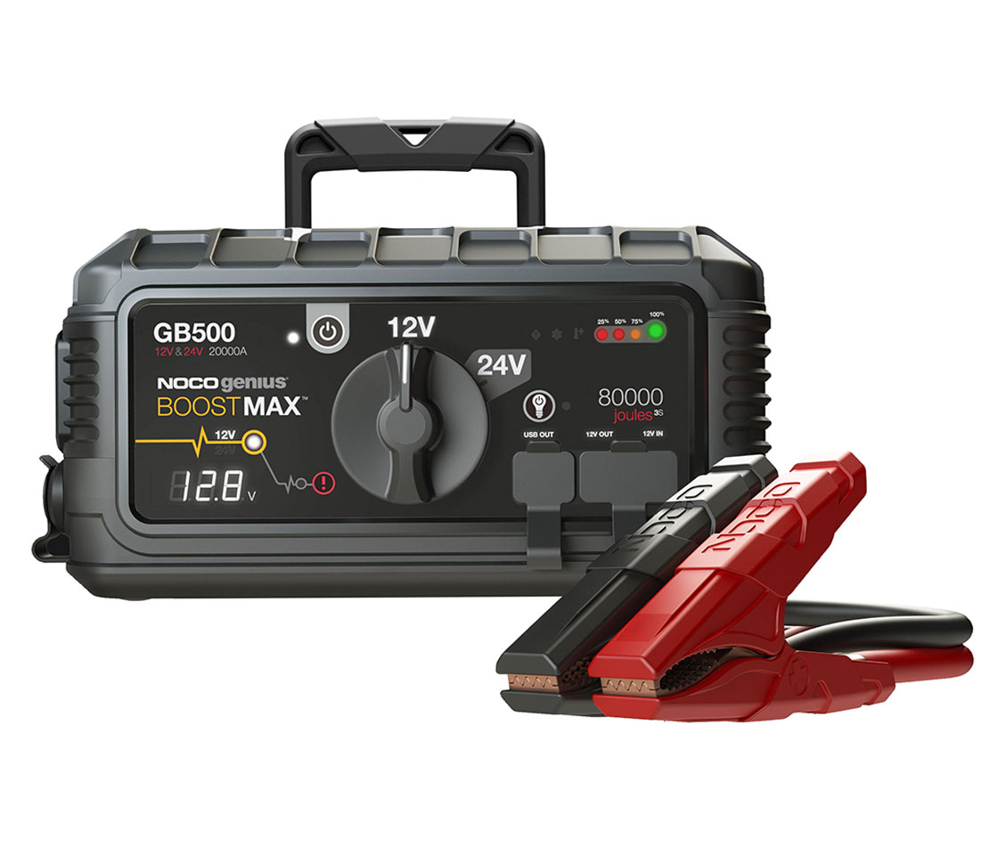 BOOSTER / JUMPSTARTER de ARRANQUE 6250A 12/24V NOCO BOOST MAX GB500