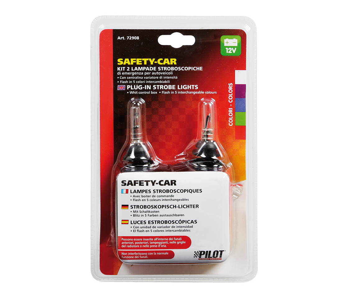 STROB PARA SAFETY CARS 12V 72908 LAMPA