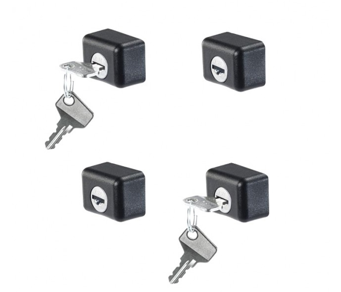 JOGO 4 FECHOS ANTIRROUBO 30X20 932 034 CRUZ