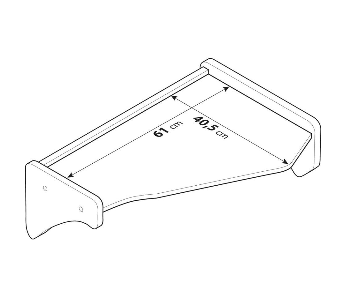 MESA DE TABLIER PARA SCANIA P / R / G / XT  SERIE 7 LAMPA 96085