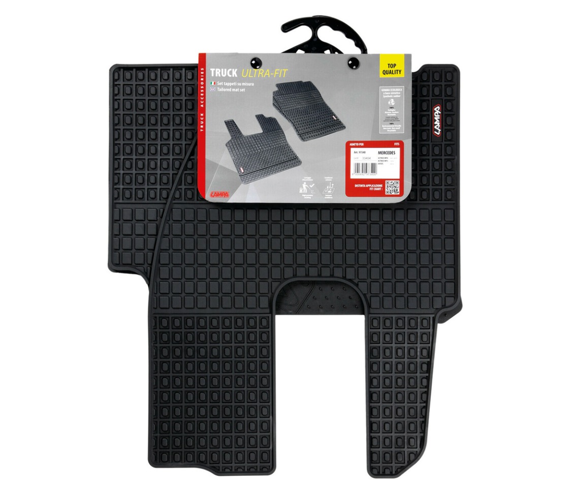 TAPETES BORRACHA ECO MERCEDES ACTROS MP4 / MP5 / ANTOS LAMPA 97340