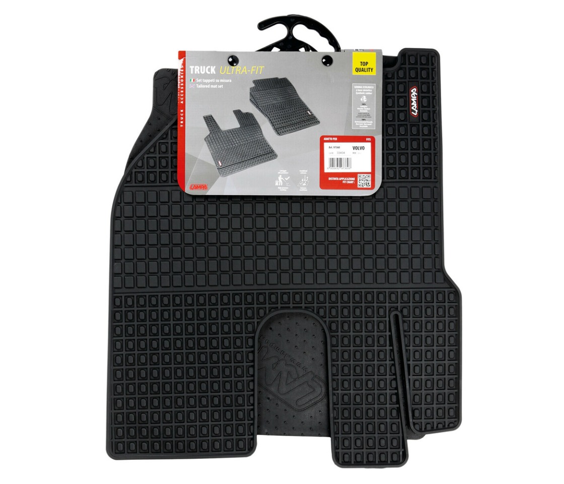 TAPETES BORRACHA ECO VOLVO FH SERIE 4 12» LAMPA 97360