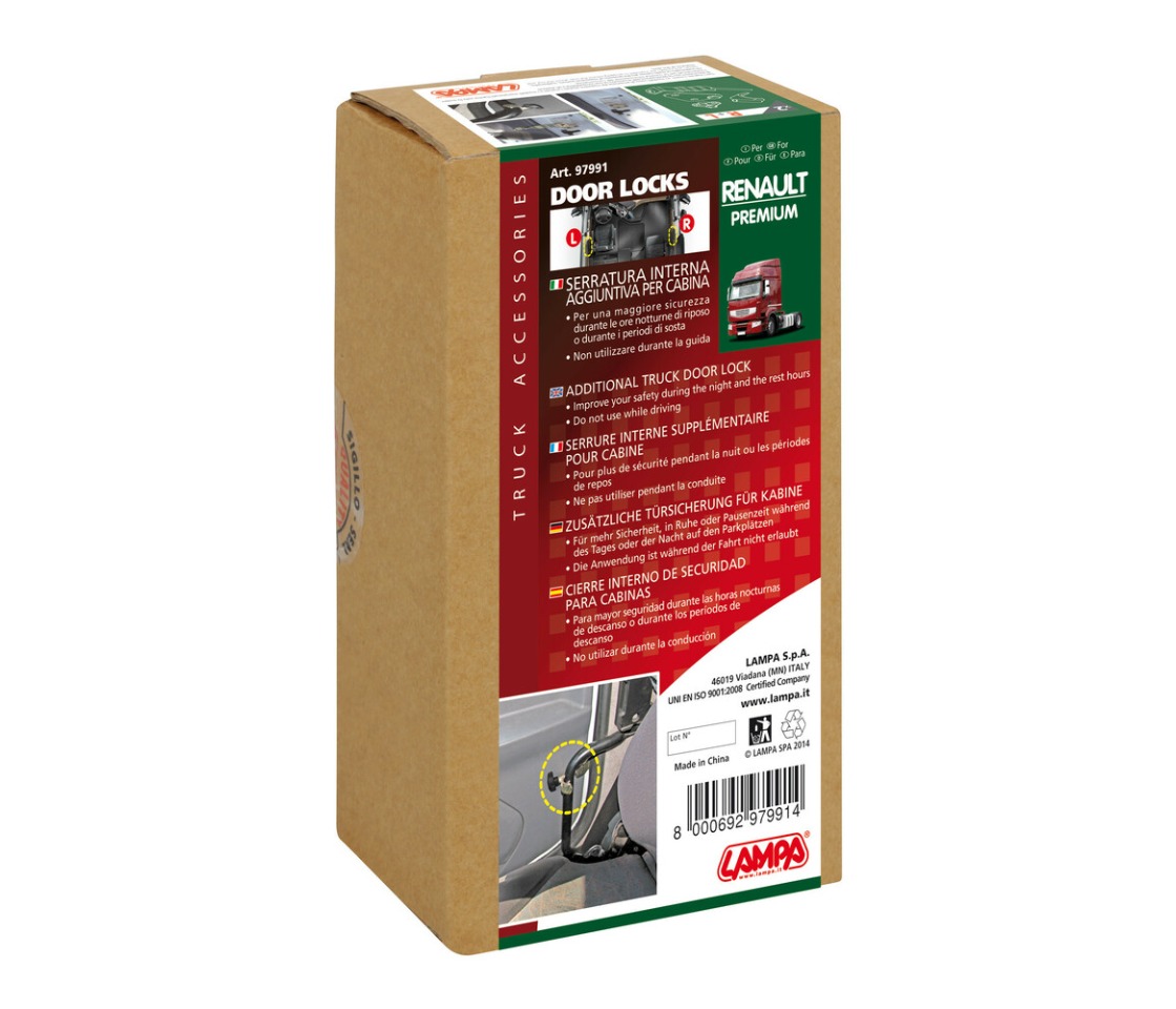 FECHOS PORTA ADICIONAIS PARA RENAULT PREMIUM 1/2 LAMPA 97991